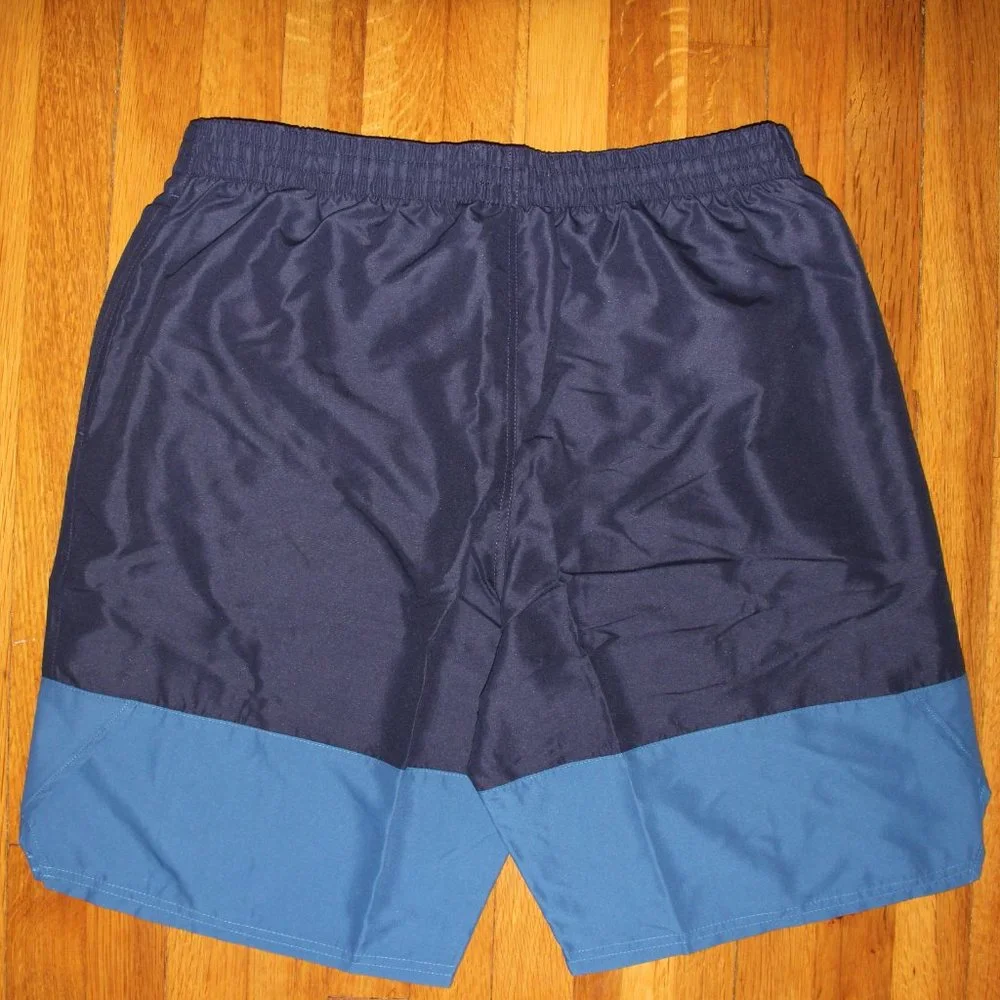 Nike Swim Split Volley Swim Shorts Mens XLT Tall Blue Trunks